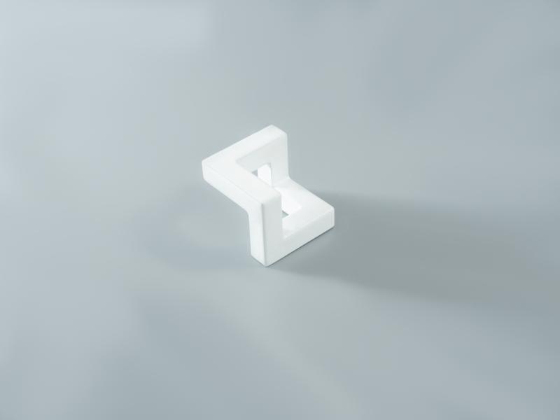 Ручка мебельная  Origami  32 мм  WH  белый  ADELIA