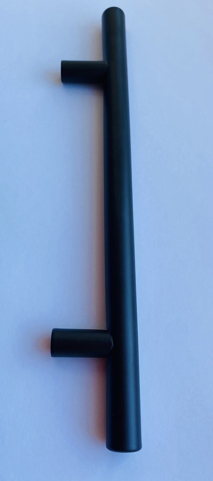 Ручка-рейлинг 12 мм, R-3020 128 мм, матовый черный А