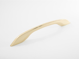 Ручка мебельная  9347 160-192мм  OT+OT  золото матовое+золото SKF