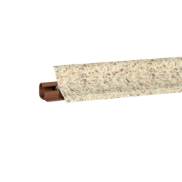 Плинтус для столешниц 3м  Тоффи LB-231-6071 (634) (3185 Кашемир кристал)  KORNER