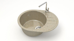 Мойка Тейлор Z10Q5 (песочный) GM