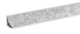 Плинтус для столешниц 3м  Стоун бьянко LB-15-601 (6014) KORNER