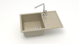 Мойка MARRBAXX "Джоли" 760x509x218 Песочный (Z161Q5 Глянец)