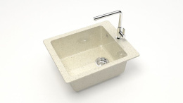 Мойка MARRBAXX "Линди" 500x425x195 Бежевый (Z8Q2 Глянец)