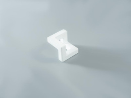 Ручка мебельная  Origami  32 мм  WH  белый  ADELIA Ручка мебельная  Origami  32 мм  WH  белый  ADELIA