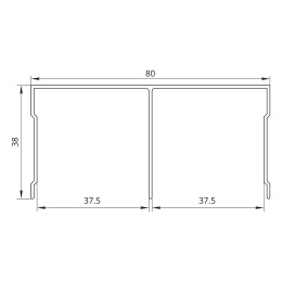 Premial-Двухполозная-верхняя-направляющая