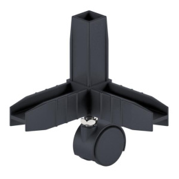 Конектор 3 Графит с колесной опорой