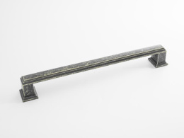Ручка мебельная  9124 160мм  ОS  Старая серебро SKF