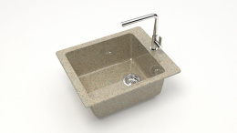 Мойка Линди Z8Q5 (песочный) GM