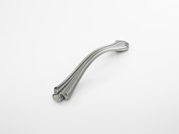 Ручка мебельная  9101  96мм OS+ST старое серебро+черная сталь SKF Ручка мебельная  9101  96мм OS+ST старое серебро+черная сталь SKF