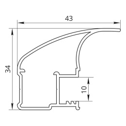 Premial-Вертикальный-профиль-ручка-L
