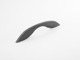 Ручка мебельная  9347  96-128мм  CP+Gr  темно-серый+хром SKF