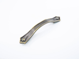 Ручка мебельная  9254 128мм BA бронза  SKF