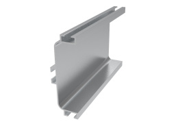 Профиль для кухонных баз "C" COMBI 6м Матовый хром 