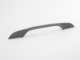 Ручка мебельная  9370 128мм  CP+GR  темно-серый+хром SKF