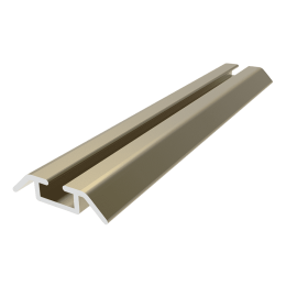 Направляющая  Одинарная нижняя Шампань блестящая (5.9)