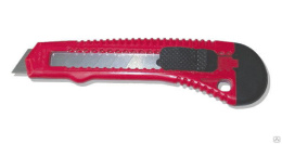 Нож с пистолетн. ручкой , ручная фиксация 18мм 