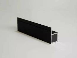 Профиль под ЛДСП Черный муар 3000