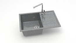 Мойка MARRBAXX "Джоли" 760x509x218 Тёмно-серый (Z161Q8 Глянец)