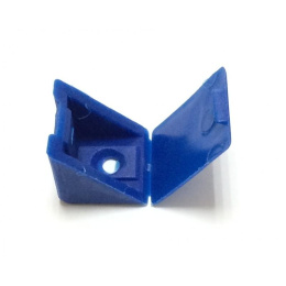 Уголок монтажный пластиковый Синий №15