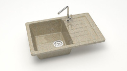 Мойка Энди Z16Q5 (песочный) GM