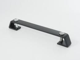 Ручка мебельная  Touch 128 мм  BL+BL  черный матовый+черный хром  ADELIA Ручка мебельная  Touch 128 мм  BL+BL  черный матовый+черный хром  ADELIA