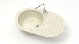 Мойка Наоми Z11Q2 (бежевый) GM