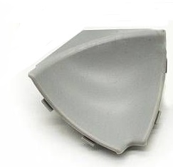 Уголок внешний для вогнутого плинтуса серый SL Италия (100)