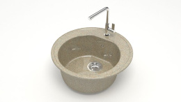 Мойка Черая Z3Q5 (песочный) GM