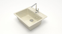 Мойка MARRBAXX "Джекки" 570х505х200 Бежевый (Z9Q2 Глянец)