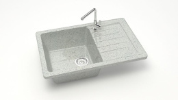 Мойка MARRBAXX "Энди" 740x490x210 Светло-серый (Z16Q10 Глянец)