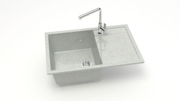 Мойка MARRBAXX "Джоли" 760x509x218 Светло-серый (Z161Q10 Глянец)