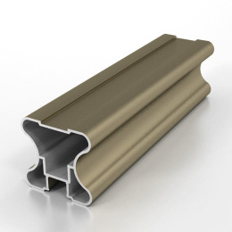 Профиль вертикальный "Н" Премиал  Матовая шампань (5,4)