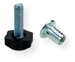 Опора регулируемая D=6 подпятник ЗАБИВНОЙ