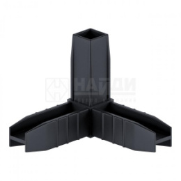 Конектор 3 Графит