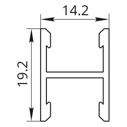 Premial-Двухсторонний-средний-профиль-без-стяжки