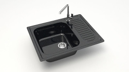 Мойка Арлин Z15Q4 (черный) GM