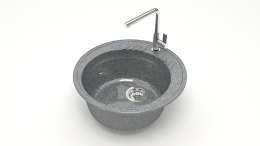 Мойка MARRBAXX "Лексия" 515x515x213 Тёмно-серый (Z6Q8 Глянец)