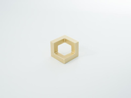Ручка мебельная  Origami  32 мм  OT  золото  ADELIA Ручка мебельная  Origami  32 мм  OT  золото  ADELIA