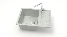 Мойка MARRBAXX "Катрин" 575х470х177 Светло-серый (Z151Q10 Глянец)