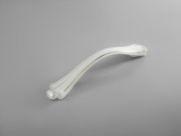 Ручка мебельная  9101  96мм OT+WH золото+белый SKF Ручка мебельная  9101  96мм OT+WH золото+белый SKF