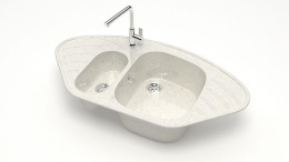 Мойка MARRBAXX "Аделис" 945x500x175 Хлопок (Z23Q7 Глянец) 