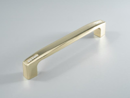 Ручка мебельная  Bright 128 мм  24K OT  золото  ADELIA