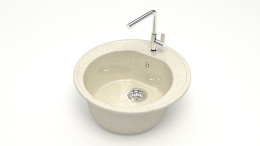 Мойка Черая Z3Q2 (бежевый) GM