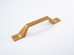 Ручка мебельная  9371  96мм  OT+OT  золото матовый+золото SKF