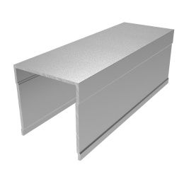 направляющая_верхняя_одинарная_хром матовый