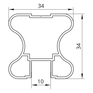 Premial-Вертикальный-профиль-ручка-H