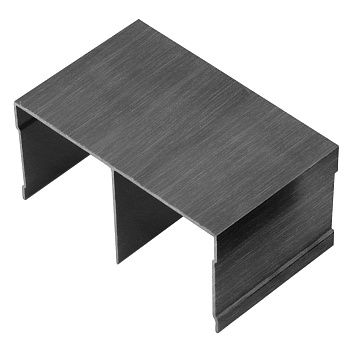 Направляющая верхняя ELEPHANT Графит браш (5,9)