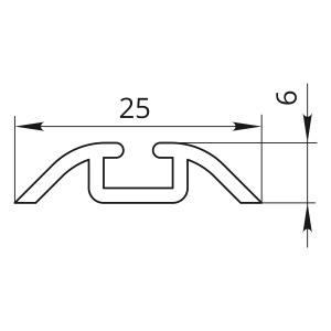 Premial-Однополозная-нижняя-направляющая