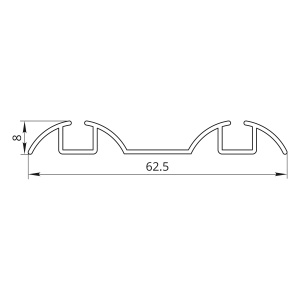 Premial-Двуполозная-нижняя-направляющая-Премиал